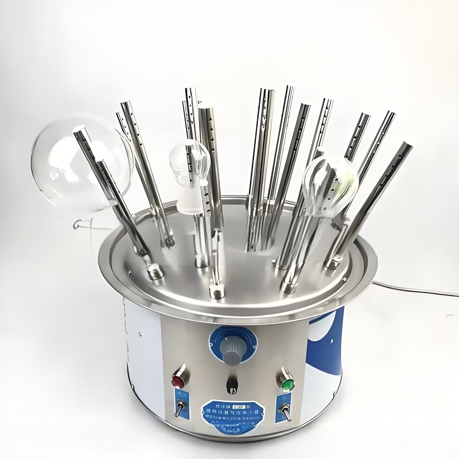 Electric Lab Glassware Dryer with 30 Drying Pipes, Airflow Drying Rack for Eon & Lab Cleaning, 30-Hole Efficient Laboratory Drying Solution