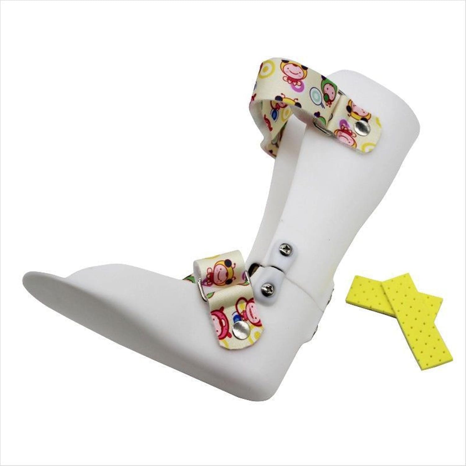 HUANGJUN Drop Foot Orthosis for Children, Children Drop Orthosis Foot Splint ?For Ankle Sprain Fracture Fixation Brace, Right