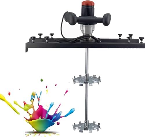 IBC Agitator 3280W Electric Tank Mixer | Mud Mixer with Propeller – Auto Stirrer for 1 Ton Paint/Ink Dissolver, 65-125cm Teles