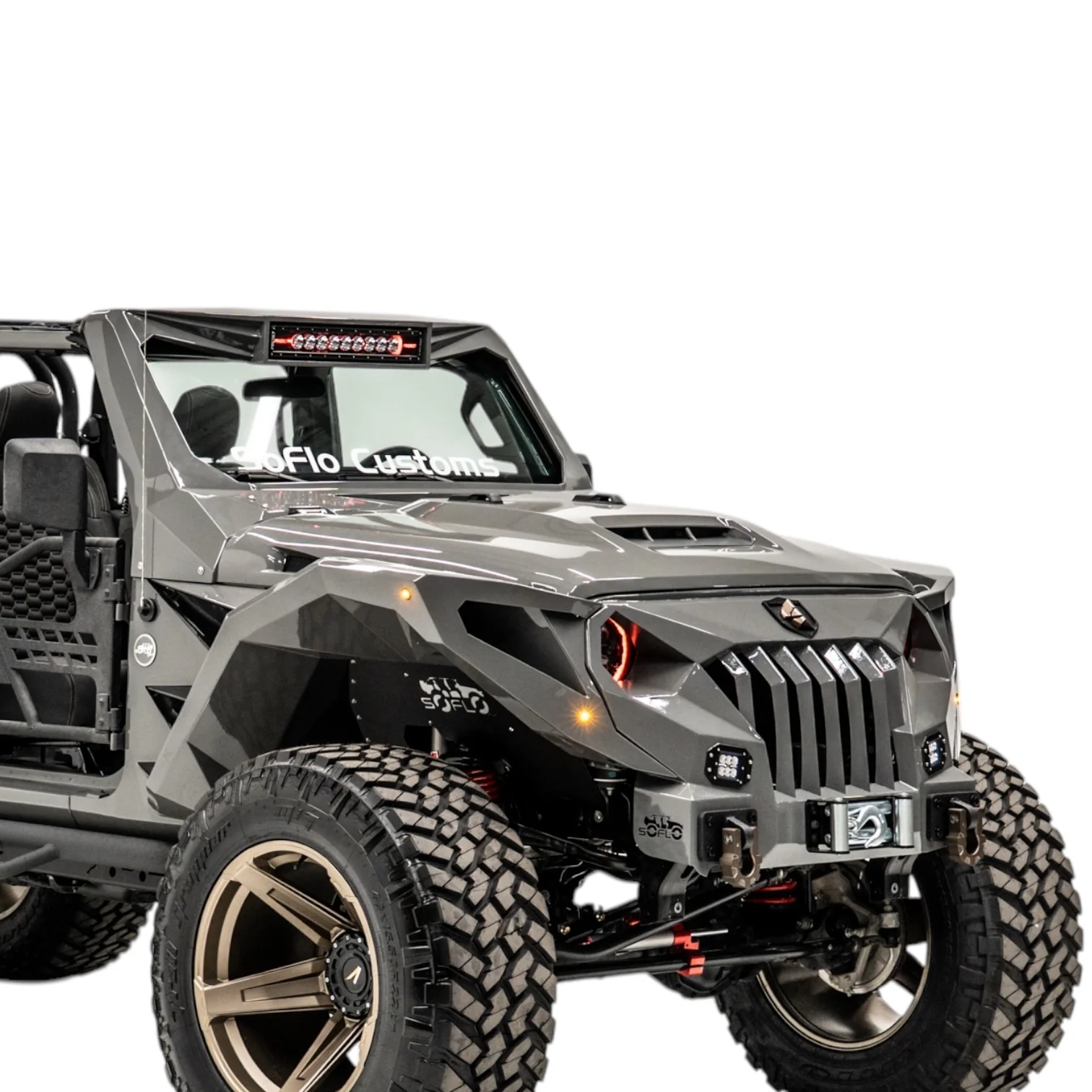 Jeep Wrangler Spartan Front Fenders 2018-2026