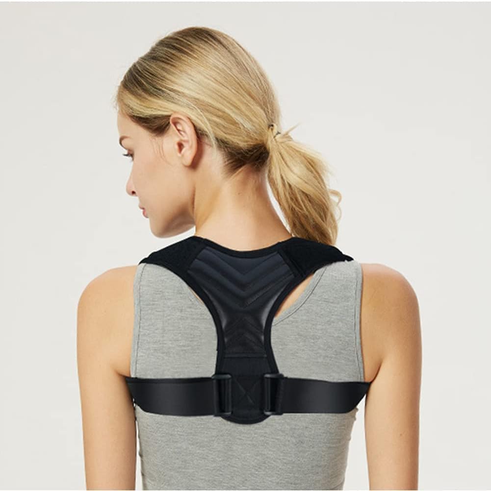 Posture Corrector Shoulder Posture Correction Spinal Support for Men,Breathable and Adjustable Back Support Providing Pain Relief from Back,Neck & Shoulder,L,M