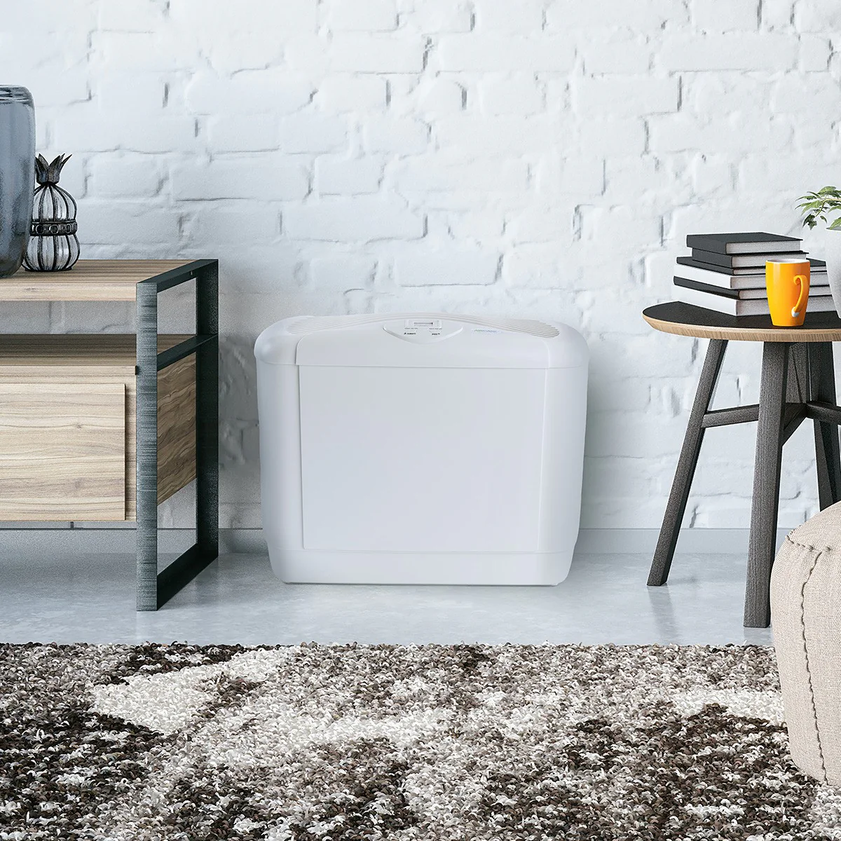 AIRCARE 3 Gal. Multi-Room Cool Mist Evaporative Mini-Console Humidifier