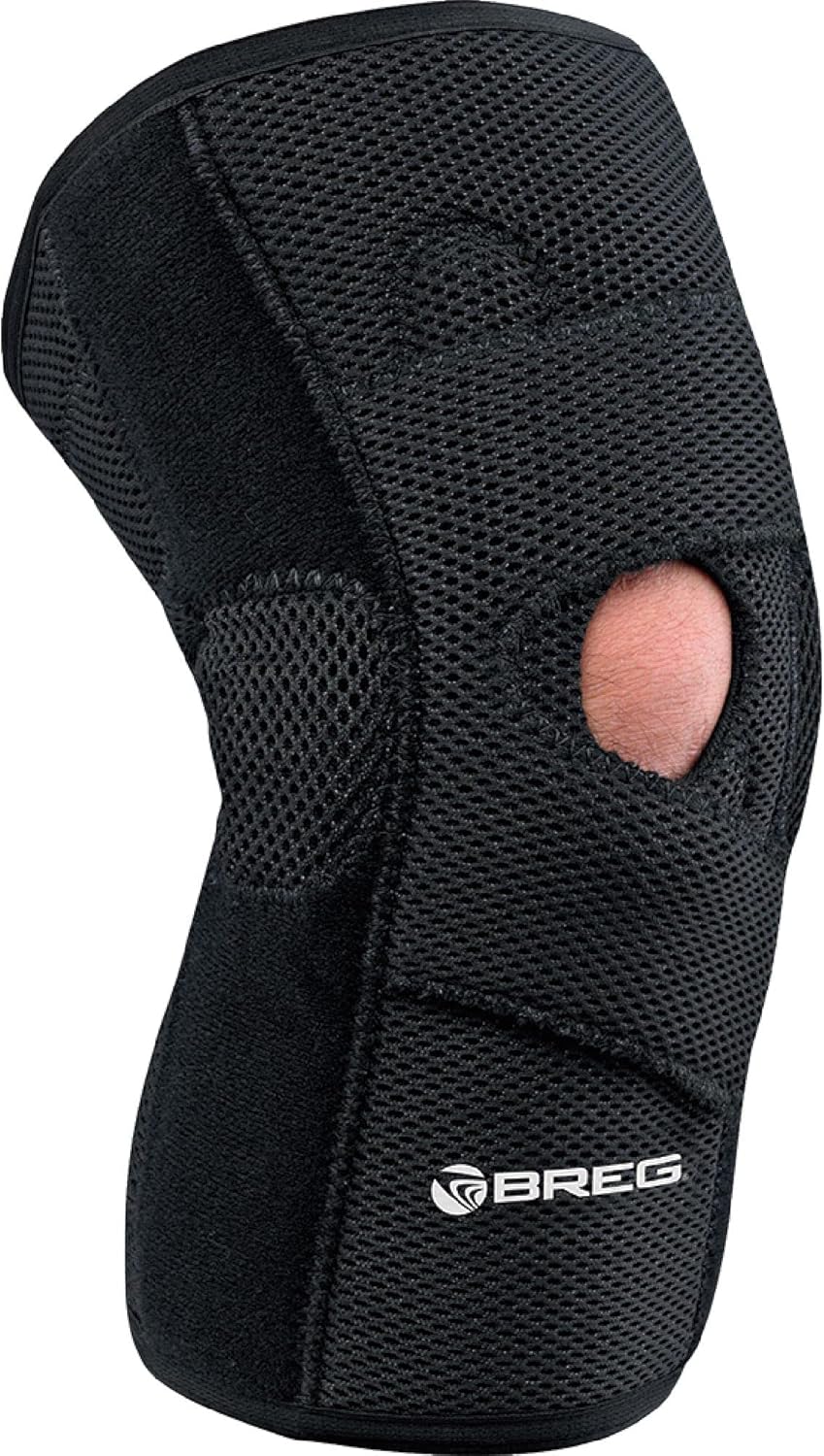 Breg Airmesh Lateral Stabilizer Knee Brace (Left Knee, Large)