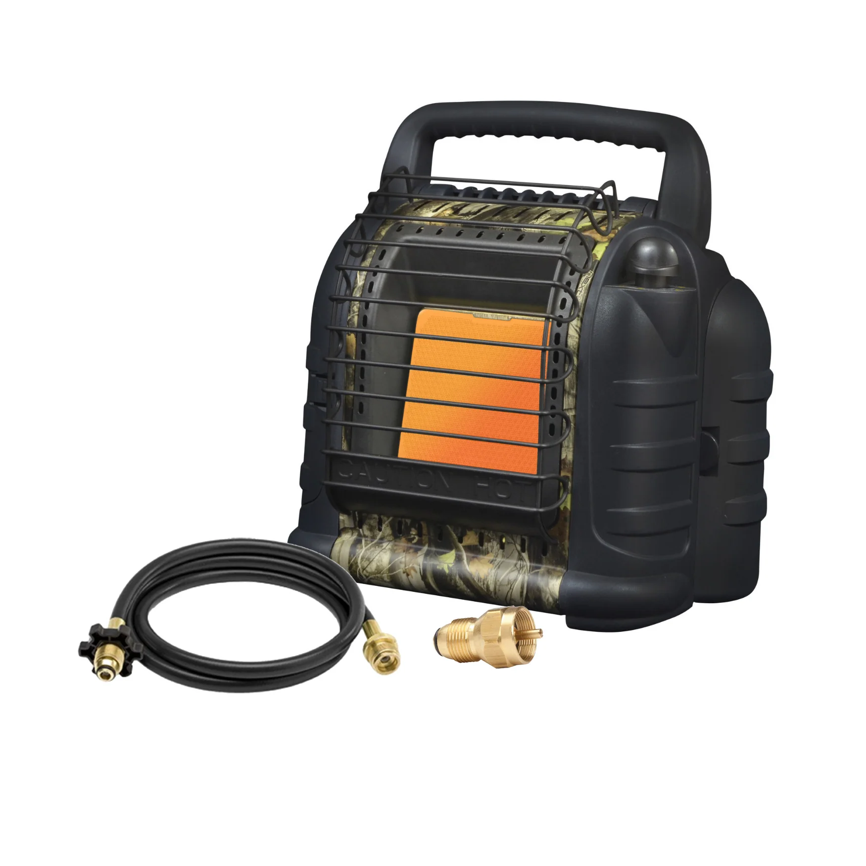 Mr. Heater Hunting Buddy Portable Heater Bundle with Hose and Adaptor