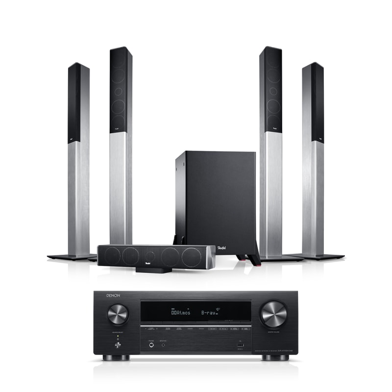 LT 4 + Denon AVR-X1700H DAB 