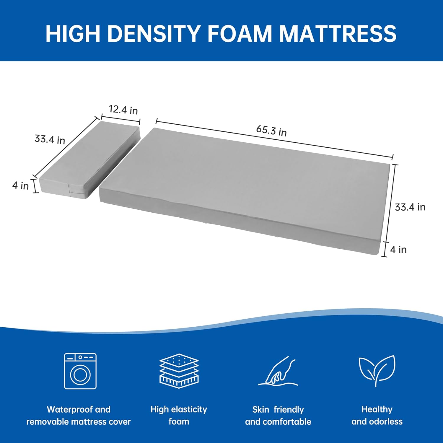 Rotating Multi-Functional Electric Hospital Bed, Rotates 90° From a Flat (Lying) Position to an Upright Seated Position, Making it Easy to Get Out of Bed. Easy Installation, 530 Lbs Capacity