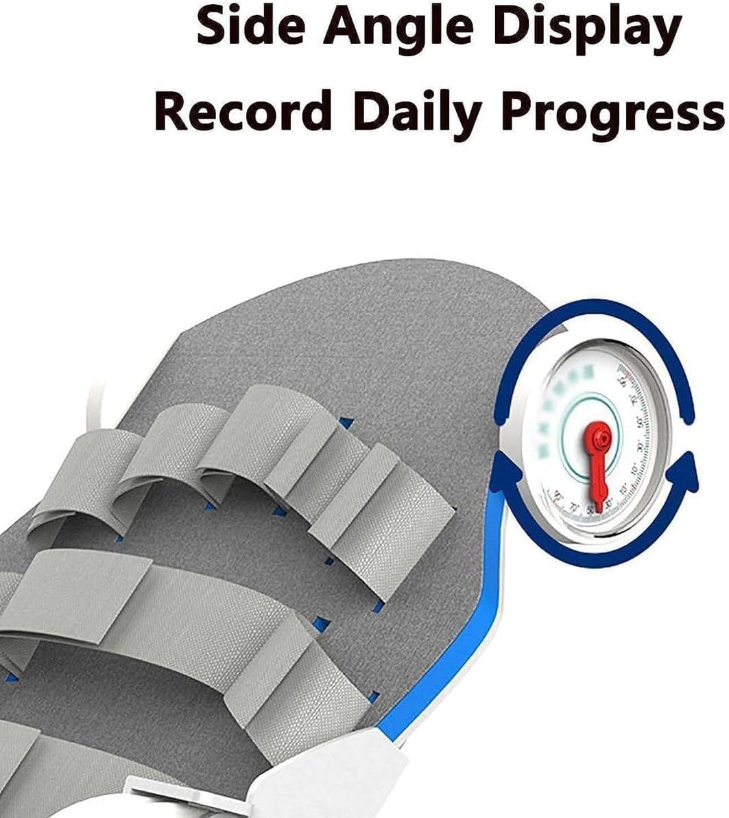 Brace Electric Elbow Joint Rehabilitation, Elbow Joint Flexion and Extension Training Device, Adjustable 0-90° Bending/Stretch Angle, Finger Fixed Rest Hand Splint for Arm Fracture