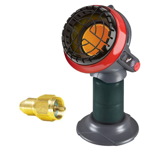 Mr. Heater MH4B Little Buddy Heater with Propane One Pound Tank Refill Adapter