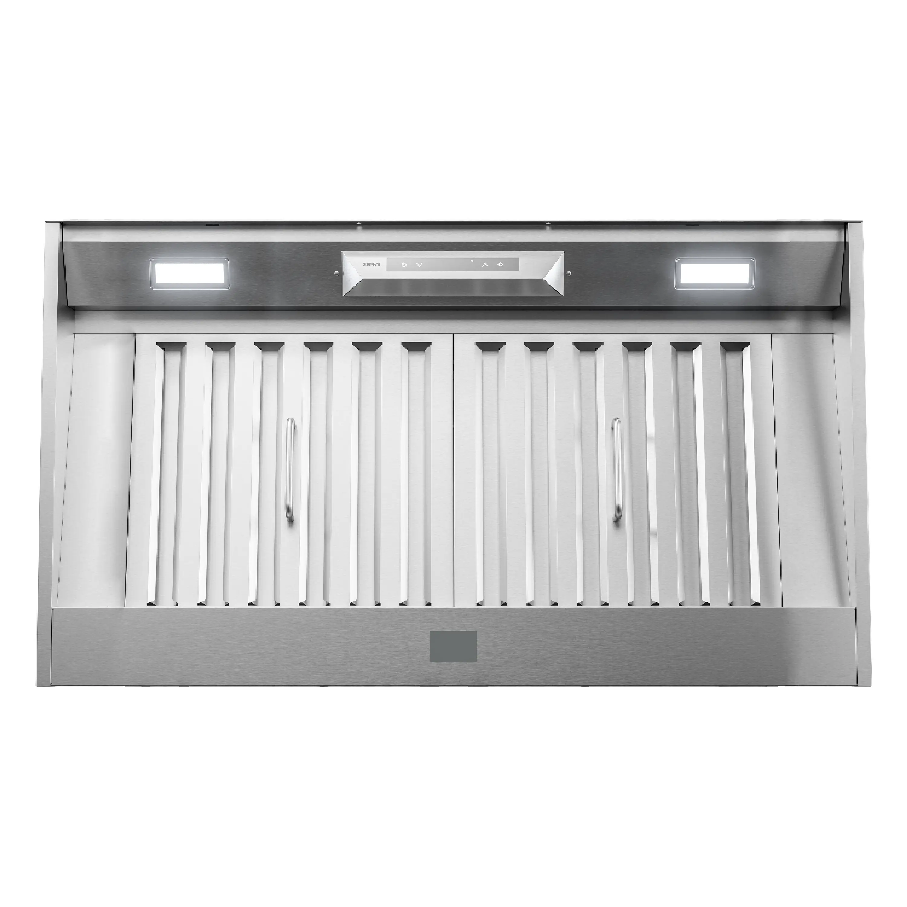 Zephyr Monsoon Connect Range Hood, 36in, Stainless Steel, LED, ACT (AK9434BS)