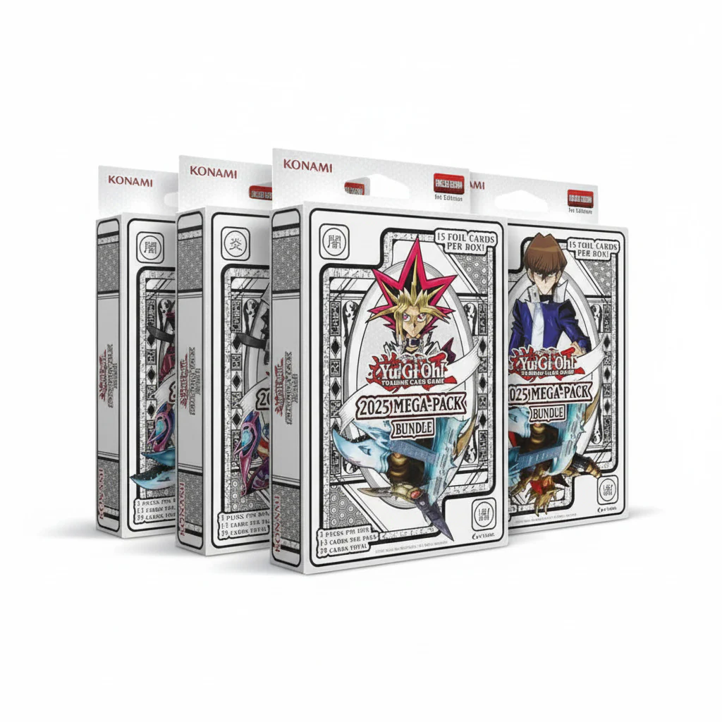 Yu-Gi-Oh 2025 Mega Pack Bundle of 6 (Cover Art May Vary)