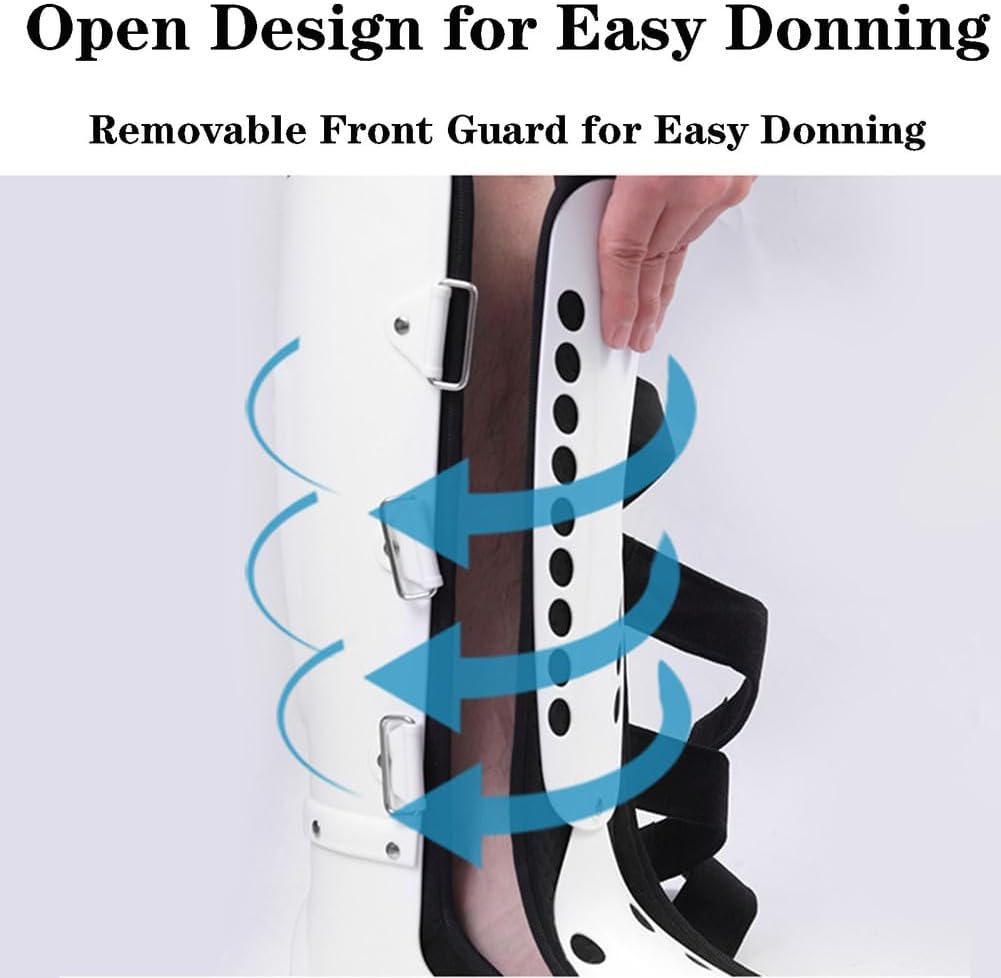 Plantar Fasciitis Night Splint, Ankle Stabilizer Brace, Unisex Night Splint Foot, AFO Drop Foot Splint for Treating Plantar Fasciitis and Achilles Tendonitis,A 1 Pair,L-B Left-Large