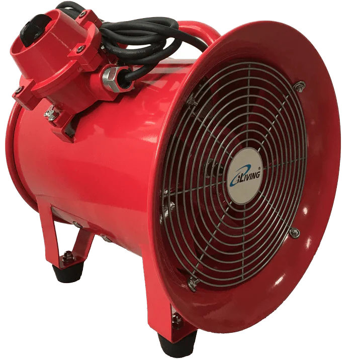 iLiving Explosion Proof High Velocity Portable Ventilation Fan