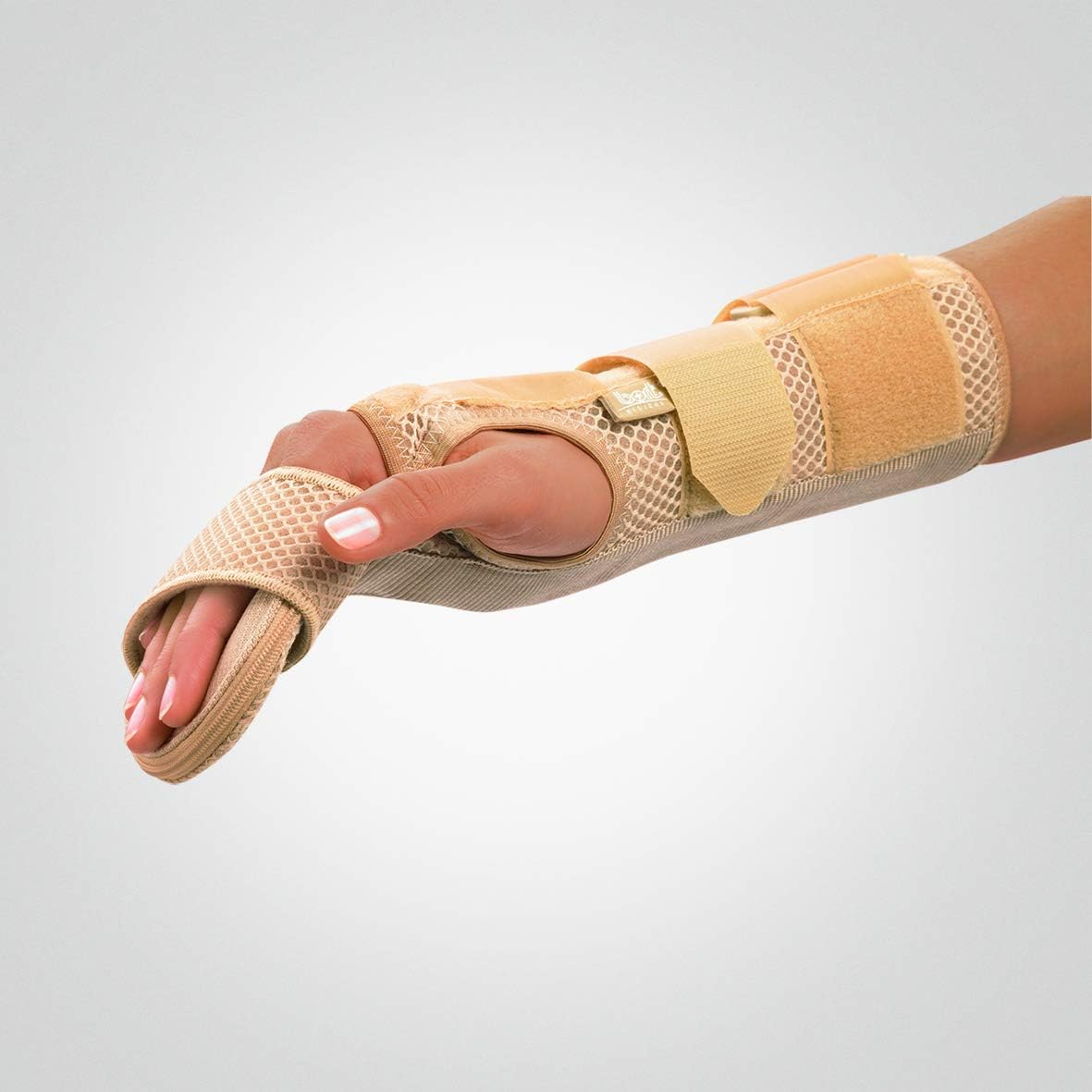 Bort 133300 Soft Hand Splint Brace Finger Support Carpal Tunnel Night Wrist Splint Immobilizer Finger Wrist Fracture Tendinitis Sprain Medical Grade Made in Germany