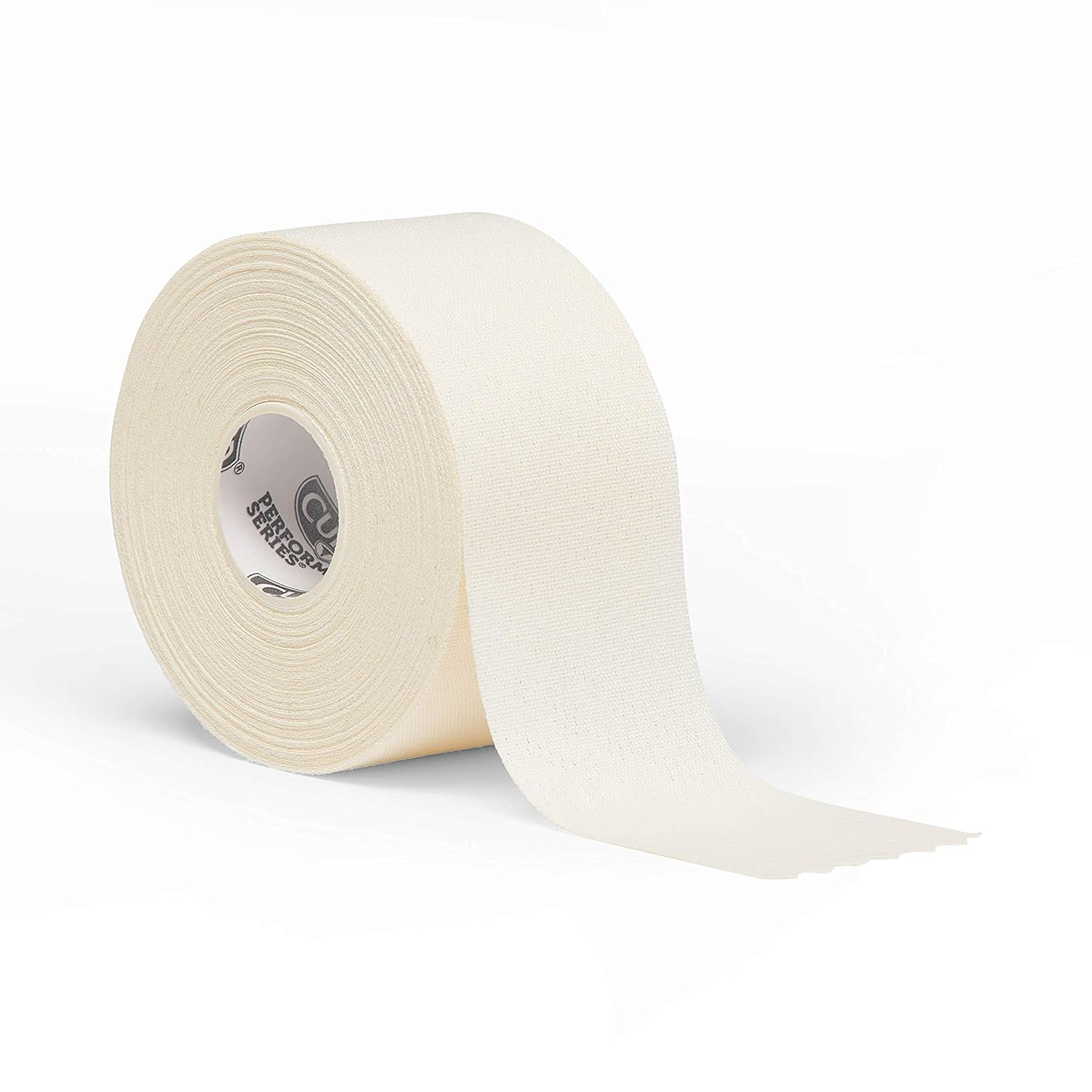 Curad Premium Athletic Tape, Strong, Easy to Tear from Roll, for Athletes and Trainers, White, 0.5in x 15 YD, 96 Rolls