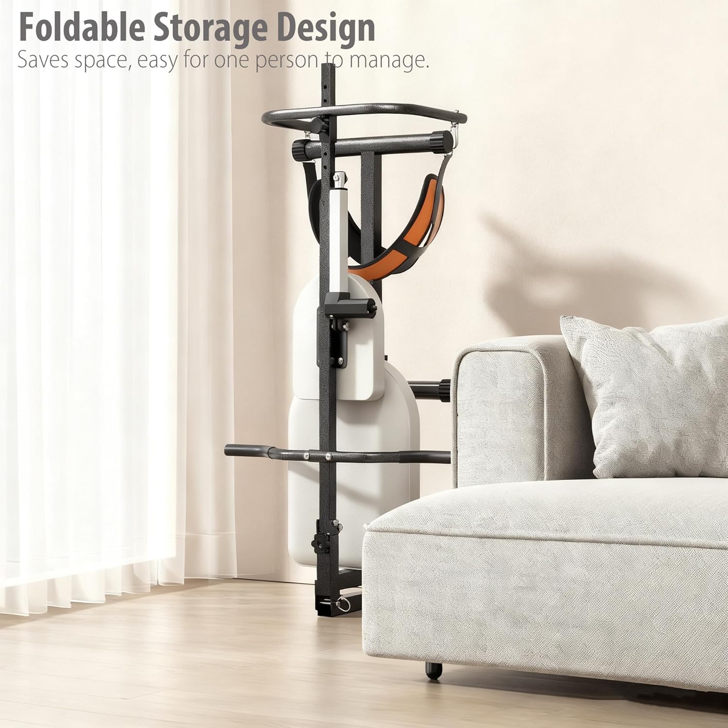 DYRABREST Electric Traction Chair Intelligent Neck Traction Machine Foldable Neck Traction Chair with Adjustable Strength for Home and Healthcare Settings Effective Cervical Spine Stretching