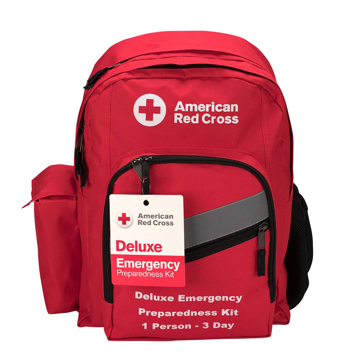 First Aid Only 91052: Emergency Preparedness Backpack Red Cross Deluxe