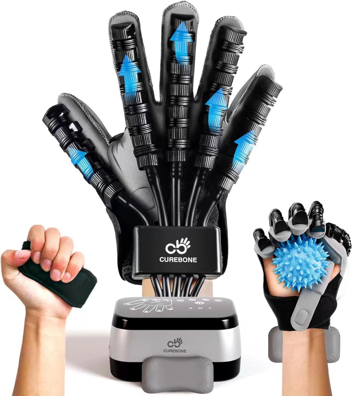 Rehabilitation Robot Gloves, Hand Rehabilitation Robot Gloves, Elite, Easy to Use