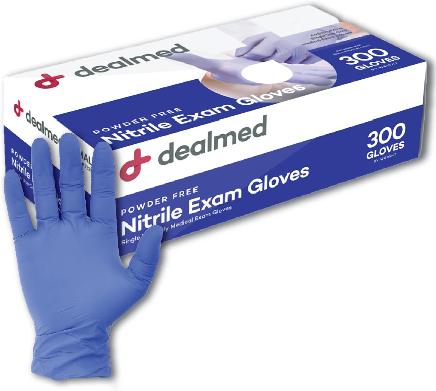 Dealmed Nitrile Medical Grade Exam Gloves