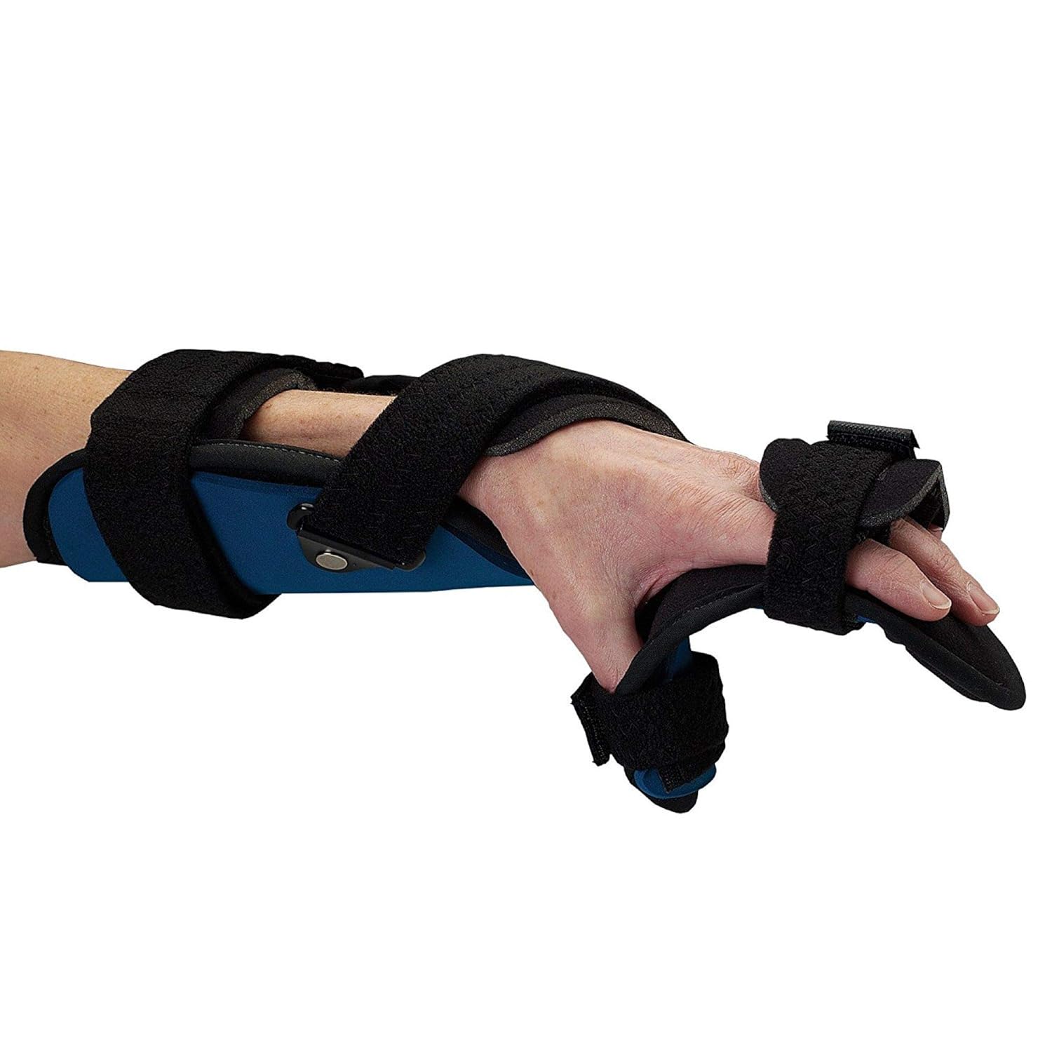 Rolyan Advanced Orthosis, Mitt Brace & Wrist Strap for Positioning, Hand & Wrist Support Splint Allows For Extension/Flexion, Radial/Ulnar & Supination/Pronation Adjustments, Small, Left or Right Hand