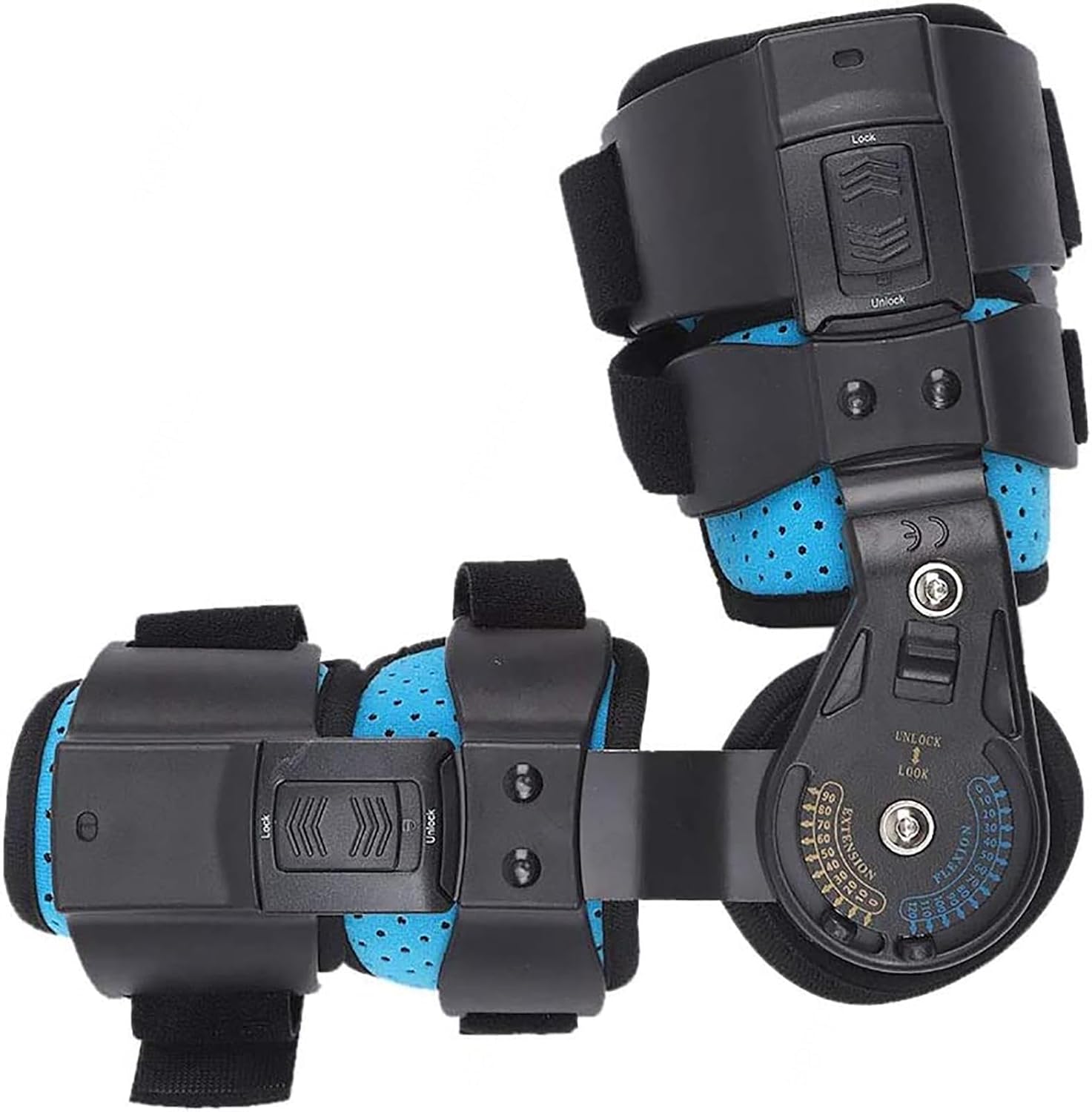 Hinged Tennis Elbow Brace for Men & Women,Night Elbow Sleep Support,Adjustable Elbow Splint Immobilizer for Ulnar Nerve, Tennis Elbow,Tendonitis,Right