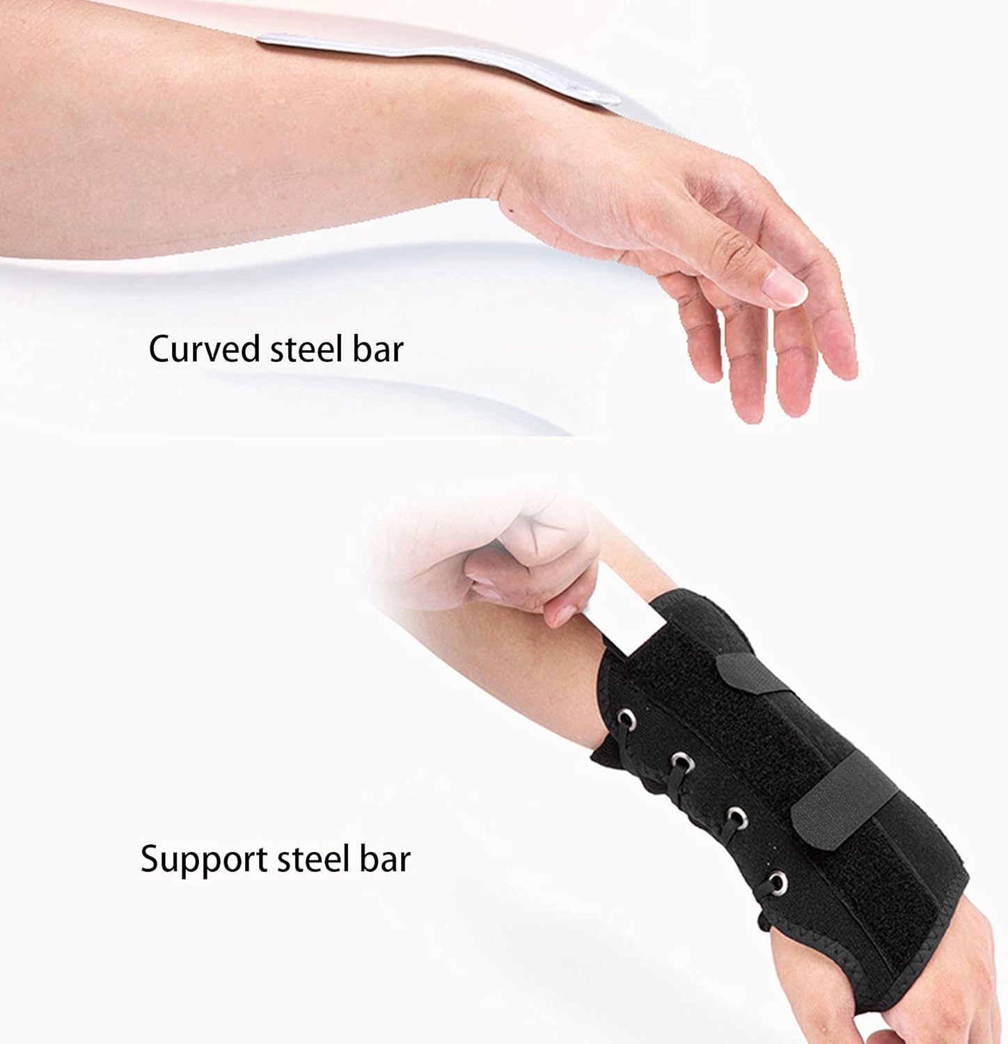 Wrist Splint Carpal Tunnel Wrist Brace Night Sleep Support Immobilizer Muscle Atrophy Rehabilitation The Hands Wrists Fingers Wrist Pain Sprain Sports Injurie,Right