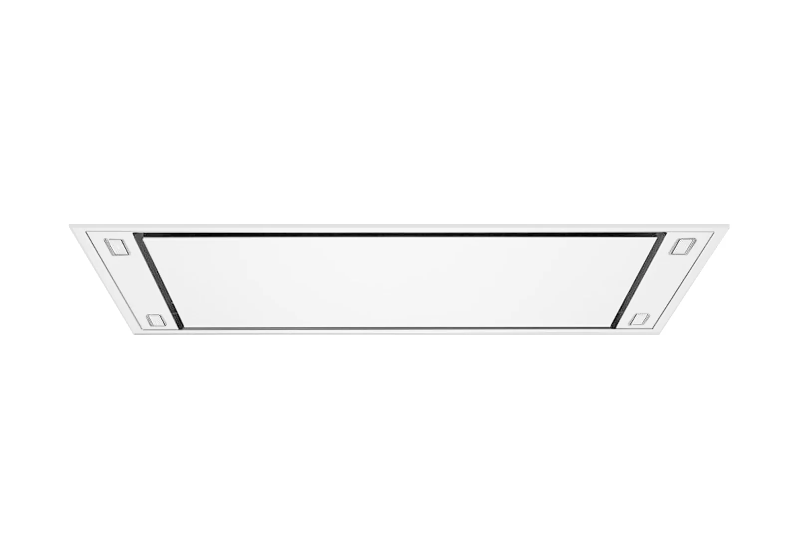 Victory Horizon 41-Inch 900 CFM Flush Ceiling Range Hood in White (HORIZON-WH)