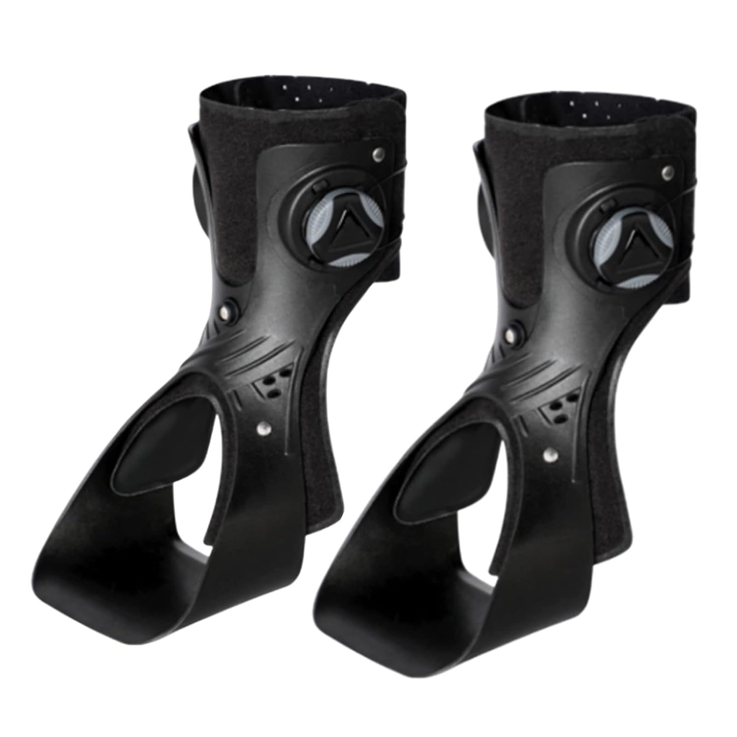 1 Pair Drop Foot Brace Orthosis Ankle Orthosis Support Foot Drop Support Brace for Hemipleia Stroke Shoes Walking (B-X-Large