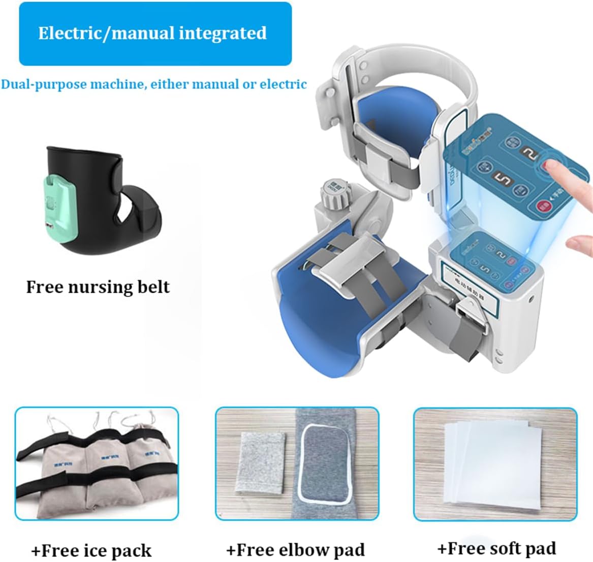 Elbow Joint Training Device,Elbow Braces Hinged Elbow Brace Arm Exerciser, for Arm Fracture Surgery Stiffness straightening and Bending Exercises