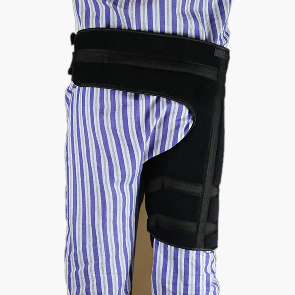 HUANGJUN Adjustable Post Op Hip Brace For Recovery Stabilization, Medical Orthopedic Support Stabilizer After Surgery - Full Leg Stabilizer Knee Orthosis Splint