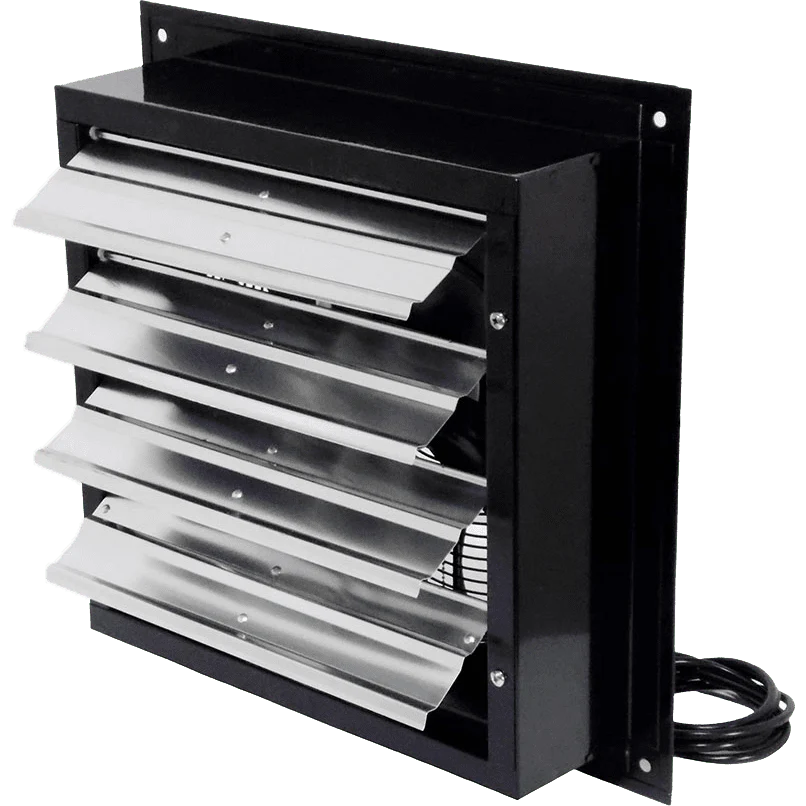 Canarm 16-in XFS16 1/8 HP Three Speed Shutter Mounted Exhaust Fan