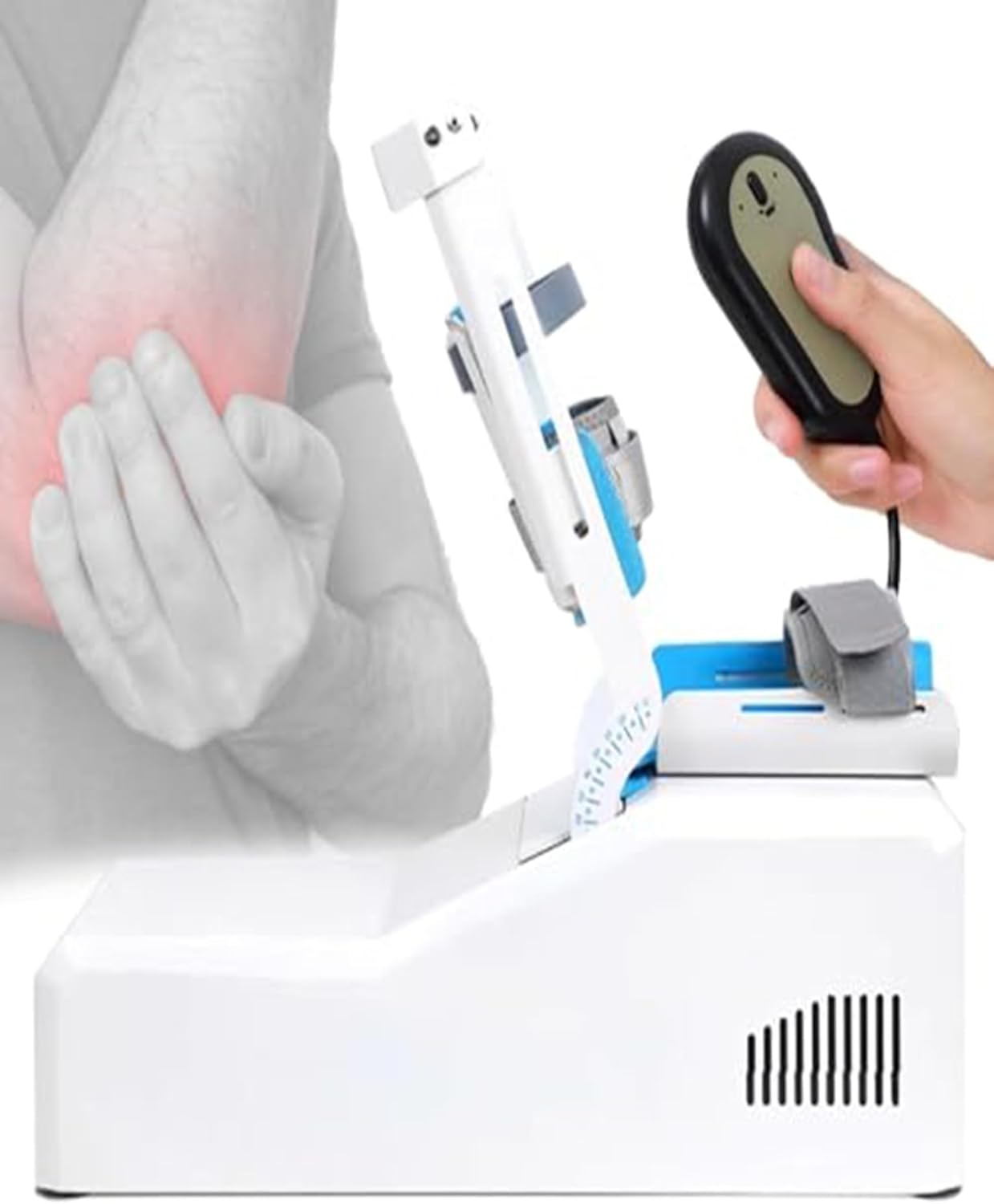 Brace Elbow Joint Rehabilitation Device, Arm Flexion and Extension Trainer Elbow Guard, Adjustable -5°~145° Angle， Remote Control