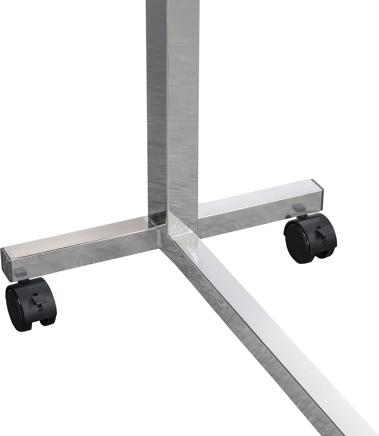 Vaunn Tilt Top Overbed Table, 1 Count (Pack of 1), Brown Matte