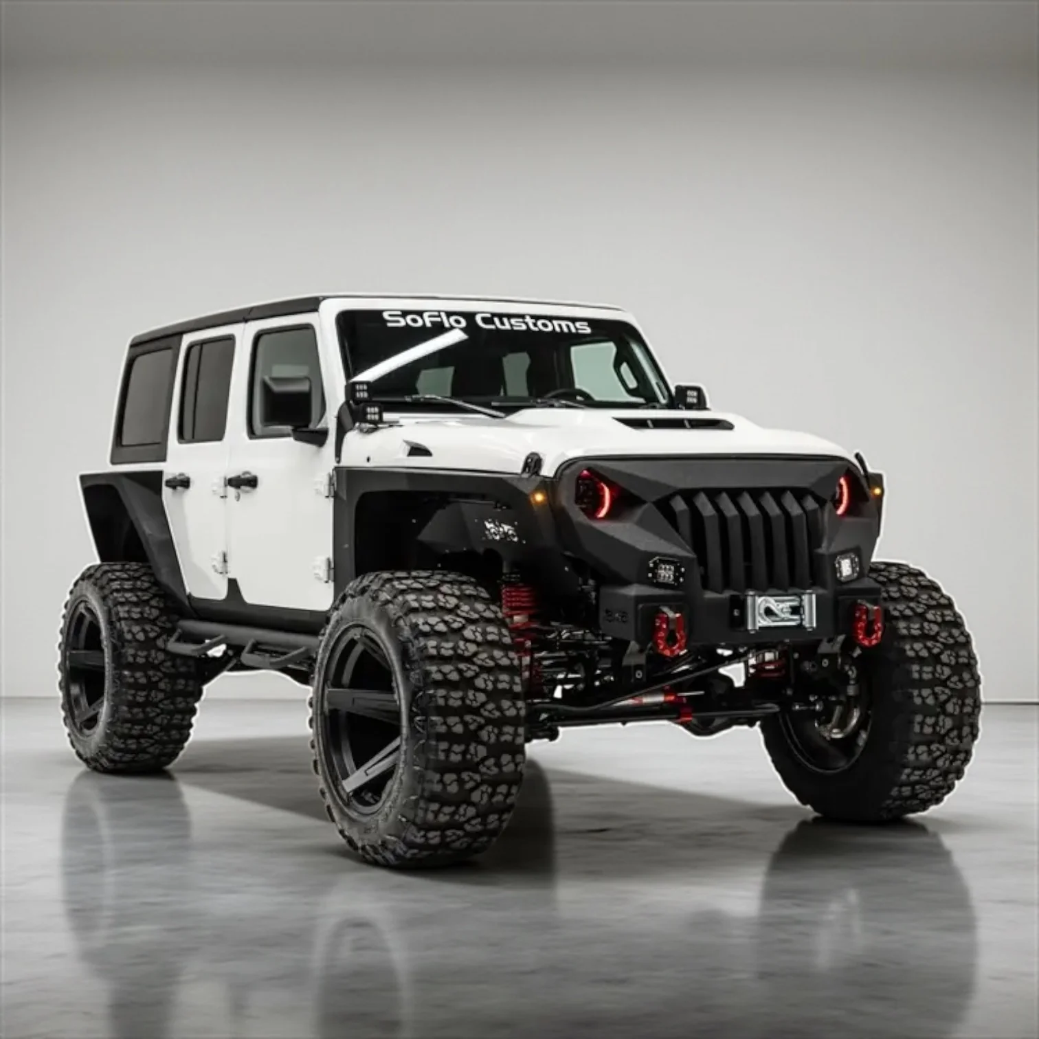 Jeep Wrangler Front Sniper Fenders 2018-2025