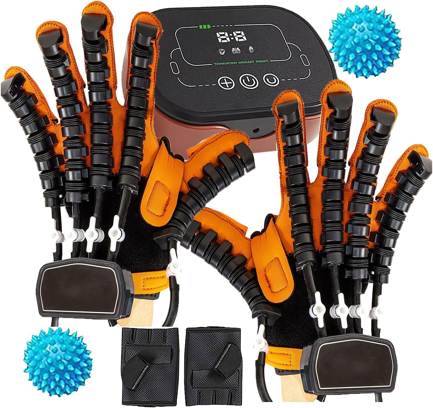 2025 Upgrade Rehabilitation Robot Gloves, Stroke Recovery Equipment, Three Levels Adjustable Heating Function, for Relieve Muscle Tension