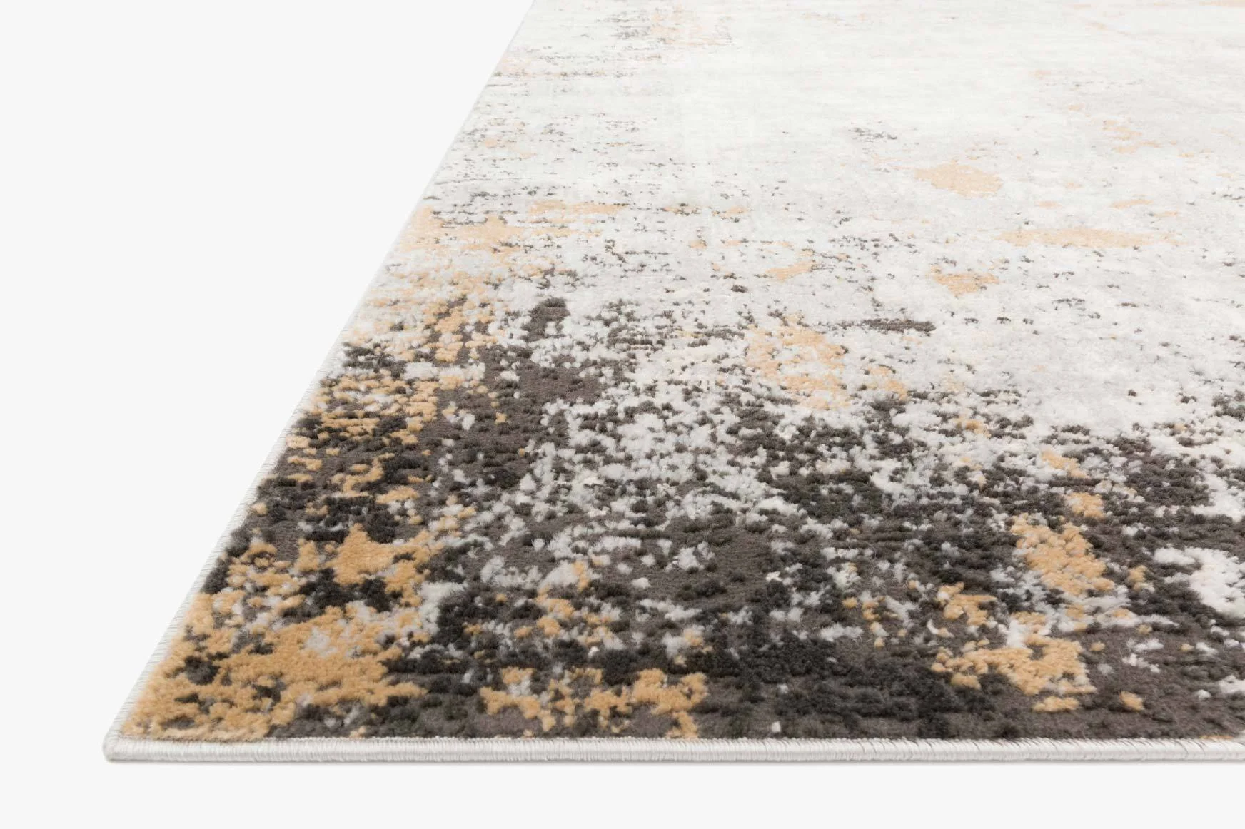 Loloi II Alchemy Collection - - Power Loomed Rug in Granite & Gold (ALC-02)