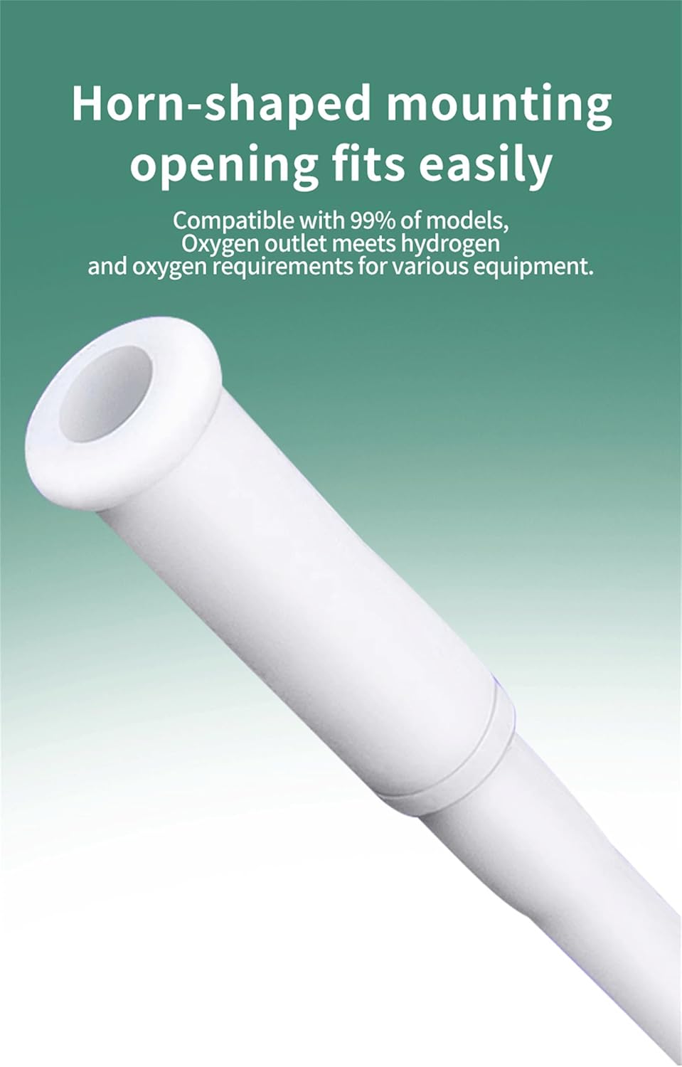 Hydrogen Nasal Cannula, 6.5 FT Ultra Soft & Crush Resistant Tubing, Reusable, Includes Water Trap Collector, for Home Use, 20pcs