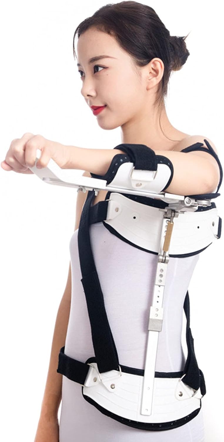 Adjustable Adult Shoulder Abduction Fixed Stent Correction Arm Fixation Orthosis - for Broken Fractured Arm Shoulder Humeral Dislocation