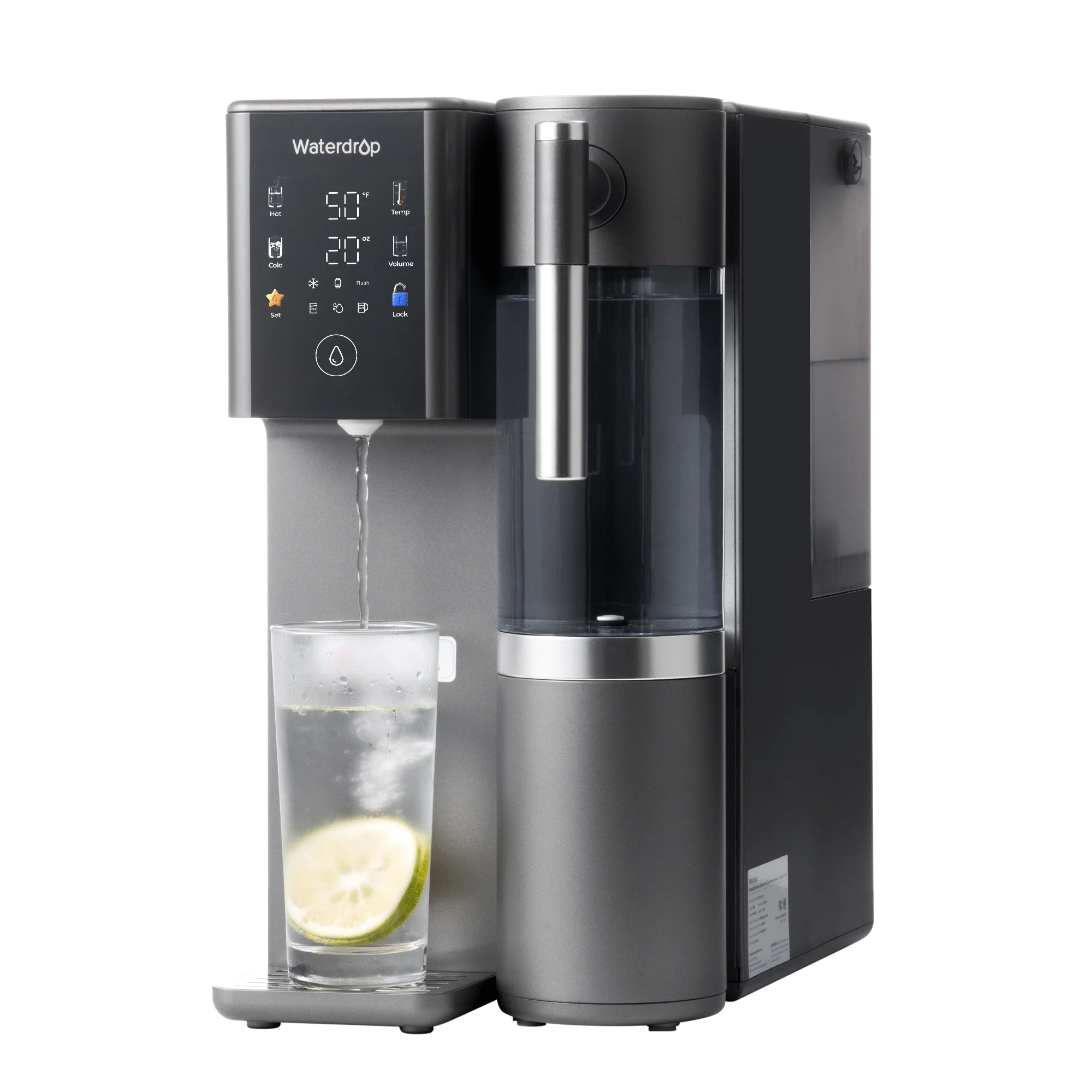 Waterdrop Countertop Reverse Osmosis System, Hot and Cold RO Reverse Osmosis System (WD-A2)