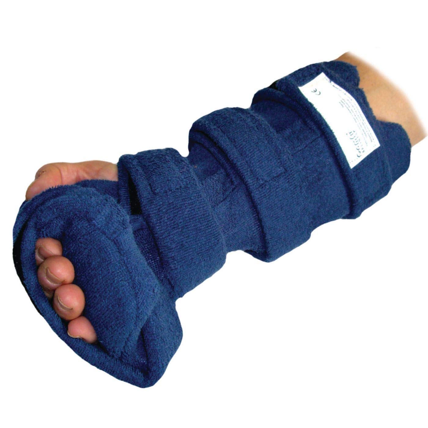 Comfy Long Opponens Hand Orthosis – Adjustable Hand & Wrist Support Brace with Soft Terrycloth Cover – Part # LOPH-101