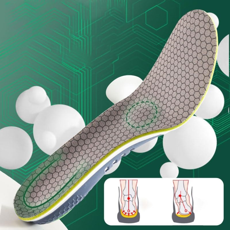 Arm Support Sports Insole Breathable Sweat Absorption Shock Men and Women