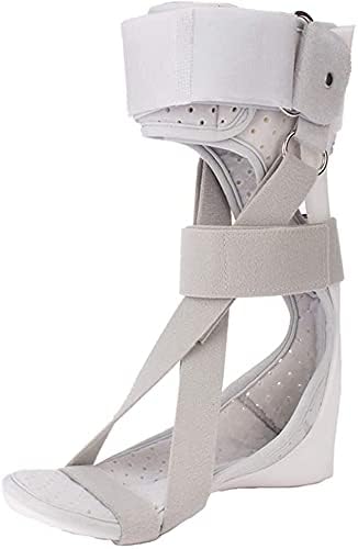 Foot Drop orthosis Ankle Joint Fixation Brace Drooping Foot Support Foot Support Stroke Prolapse Valgus and Varus Fixation Shoe-Shaped Rehabilitation Fracture Protector (Color : Left, Size : L)