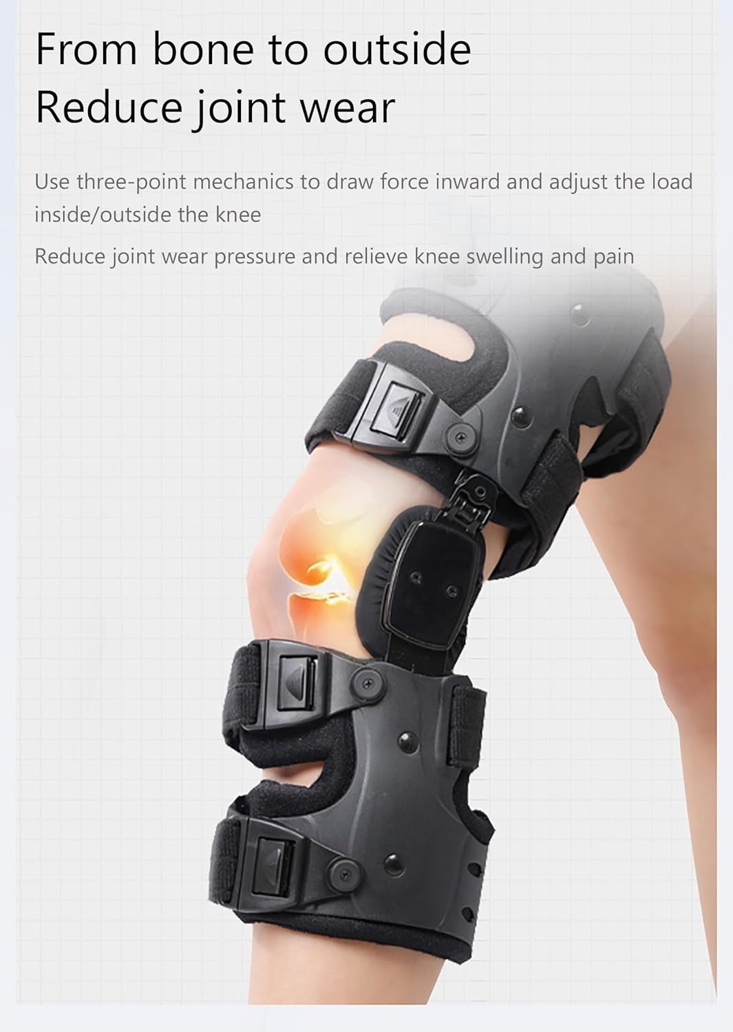 OA Unloader Knee Brace, Medial Unloader Knee Brace, Unloader Knee Brace for Osteoarthritis, Knee Brace Support for Arthritis Pain, Osteoarthritis