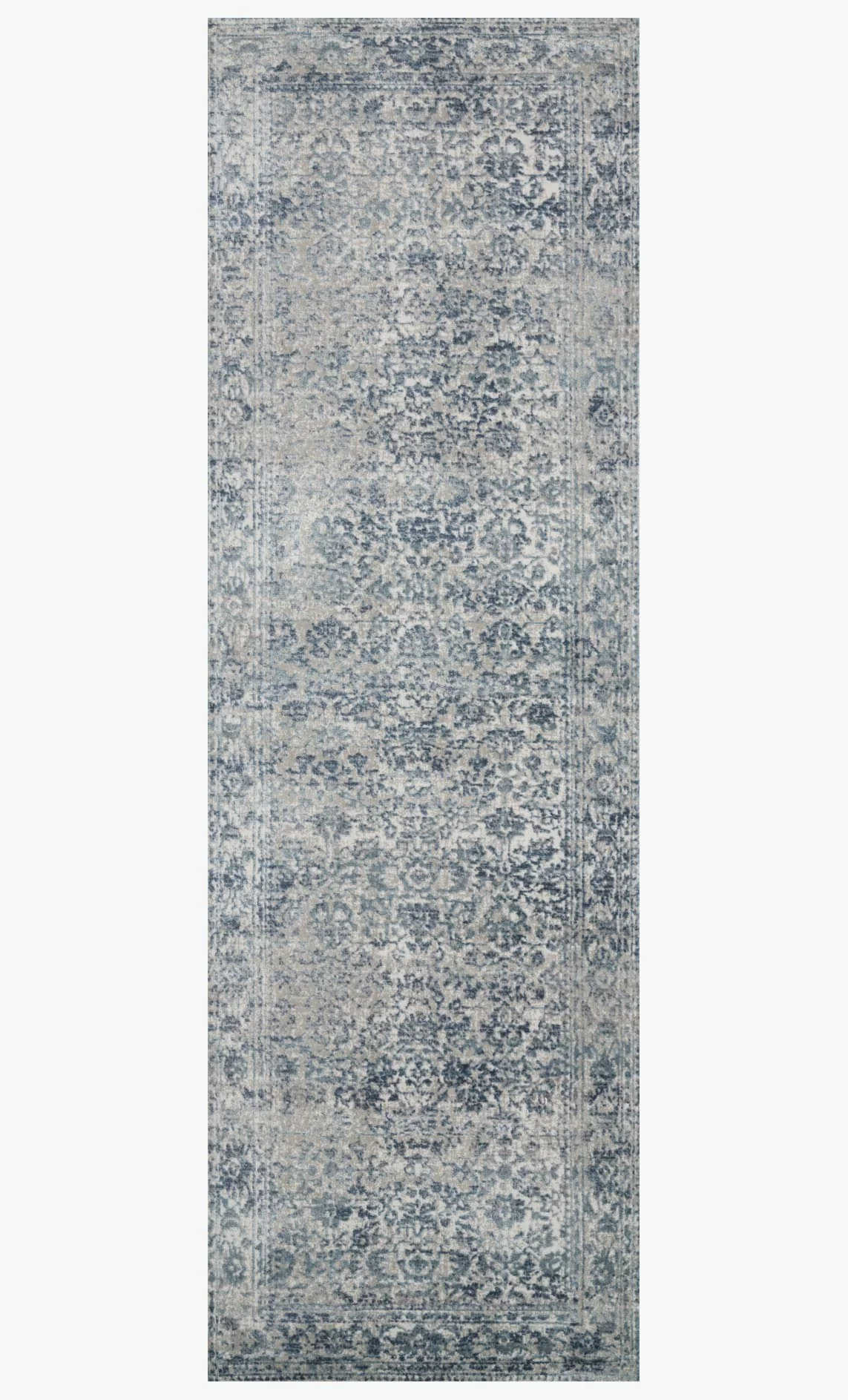 Loloi Patina Collection - Transitional Power Loomed Rug in Sky & Stone (PJ-06)