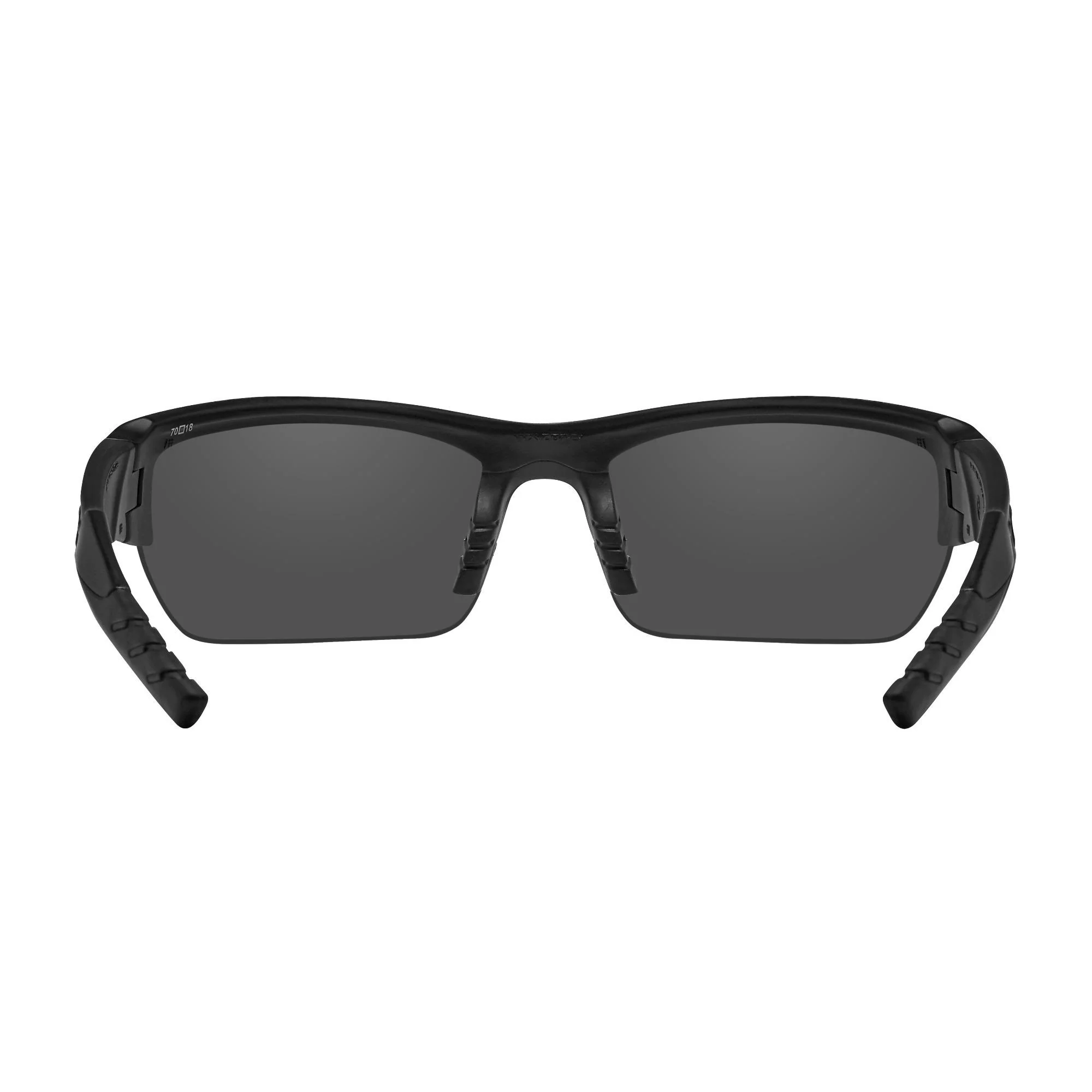 Wiley X Changeable WX Valor Sunglasses (Polarized Smoke Gray Lens)