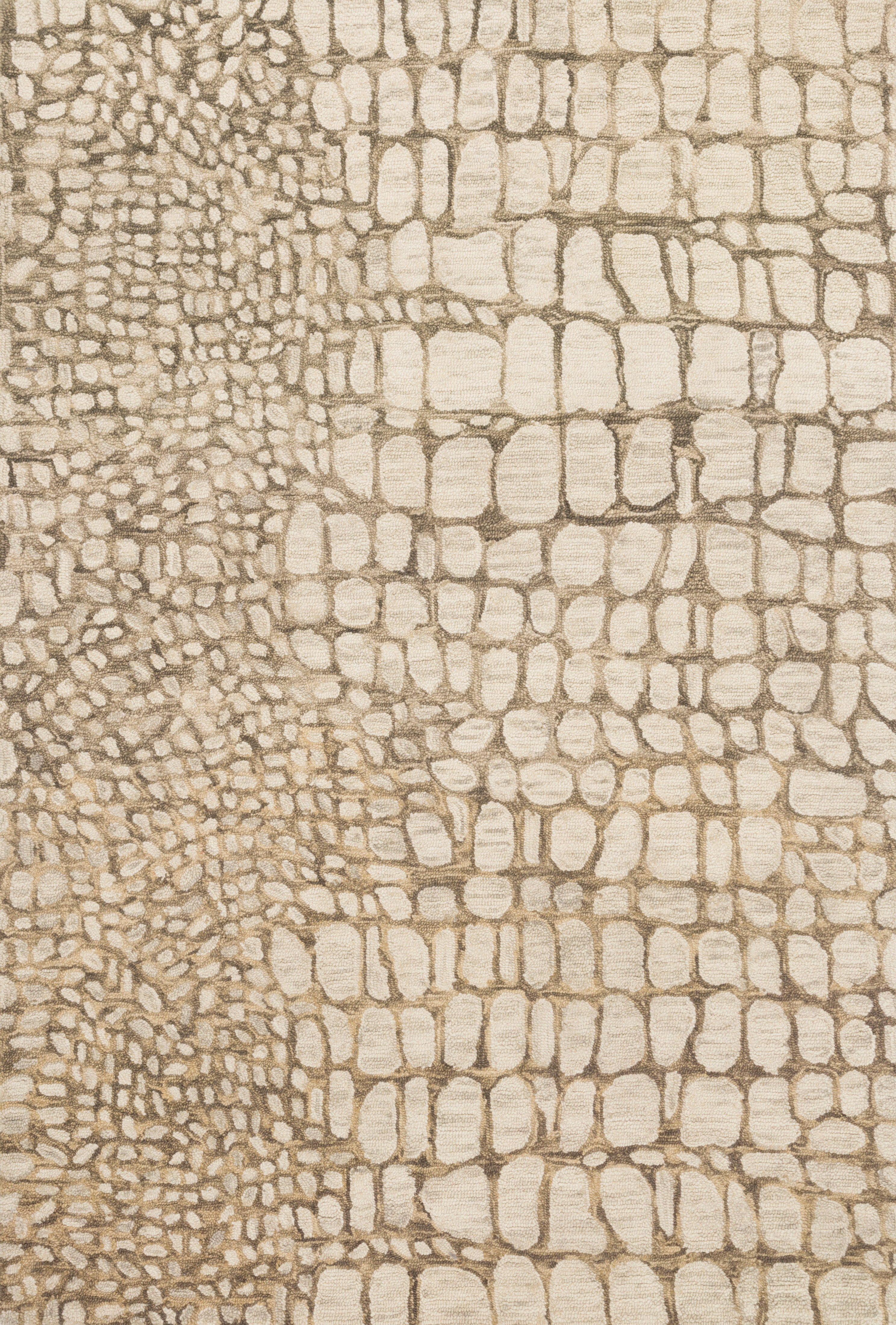 Loloi Masai Collection - Contemporary Hooked Rug in Neutral (MAS-03)