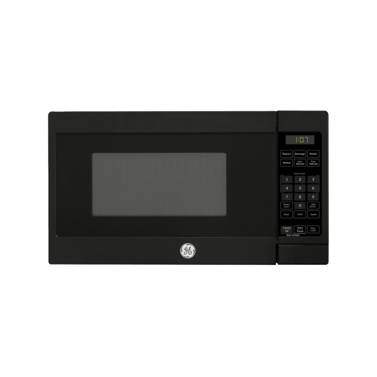 GE Appliances 0.7 Cu. Ft. 700W Countertop Microwave Oven (Black)