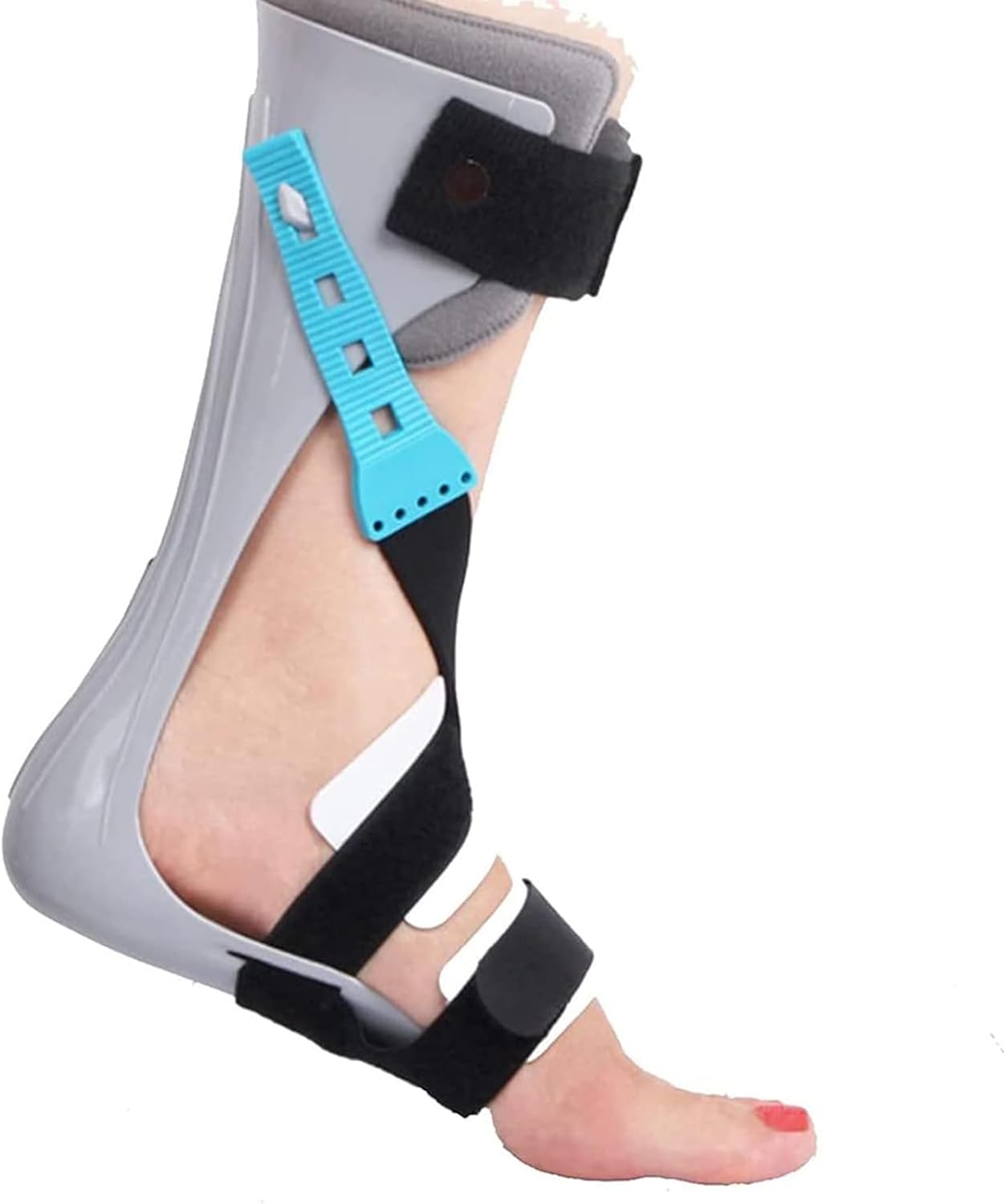Ankle Foot Orthosis Support, AFO Brace Drop Foot Support Splint, for Plantar Fasciitis & Achilles Tendonitis, for Improved Walking Gait, Pain Relief,Left-L