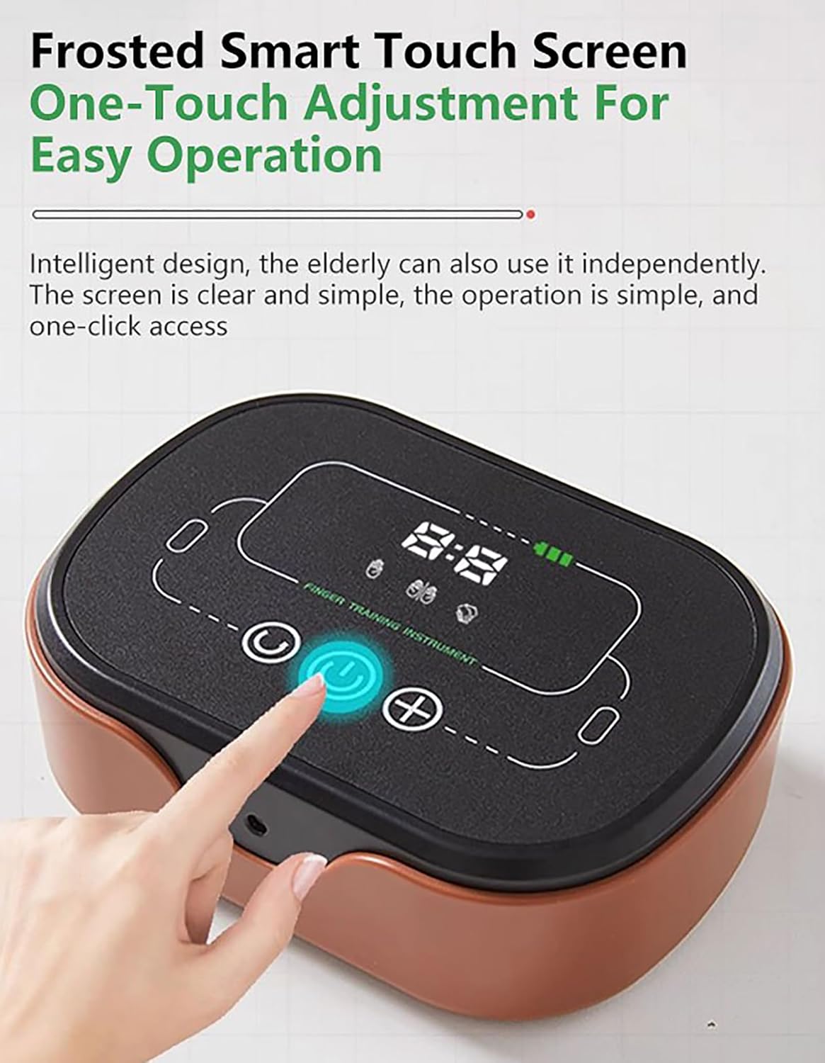 2025 Upgrade Rehabilitation Robot Gloves, Stroke Recovery Equipment, Three Levels Adjustable Heating Function, for Relieve Muscle Tension