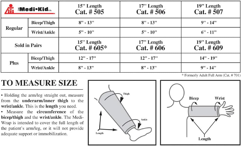 Leg/Arm Immobilizers (19
