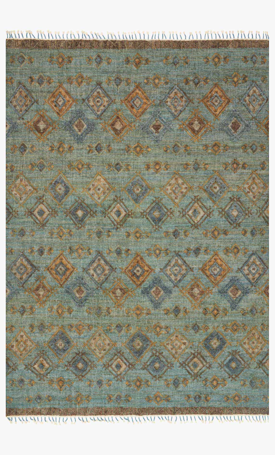 Loloi Owen Collection - Transitional Hand Woven Rug in Sea & Blue (OW-04)